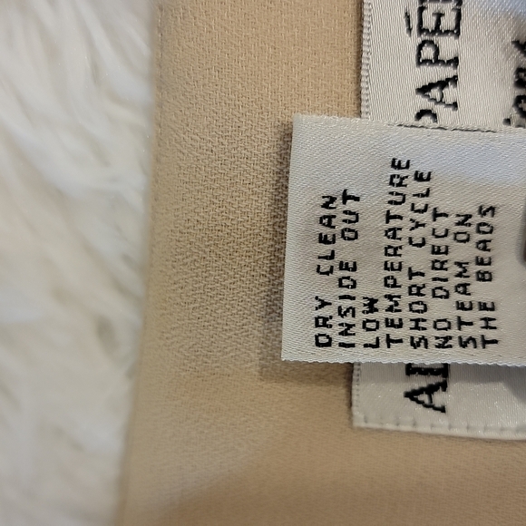 𝅺ADRIANNA Papell elegant maxi dress with cropped overlay sequin jacket - Picture 11 of 16